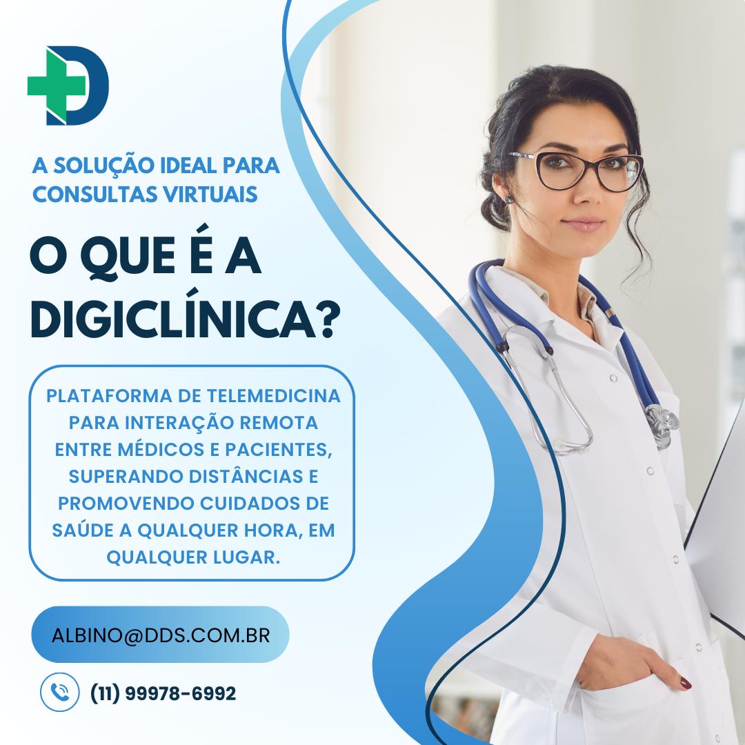 A Digiclínica é a solução ideal para consultar virtuais